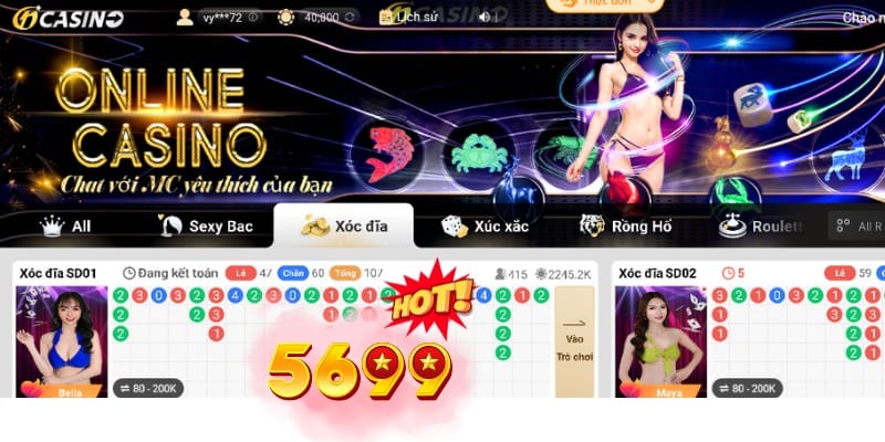 Tìm hiểu thông tin về tựa game xóc đĩa online tại nhà cái 5699