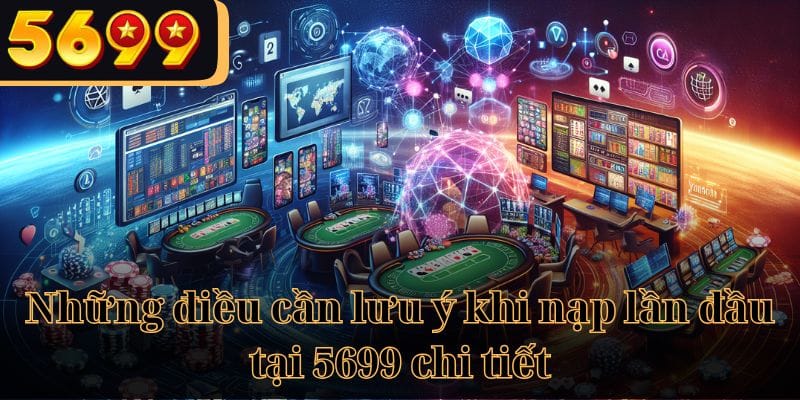 Lưu ý khi nạp tiền đầu tiên tại sân chơi hàng đầu 5699